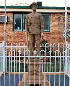 Soldier Statue Memorial, Chinchilla - Accommodation Noosa 0