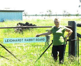 Morven Rabbit Board Gate - Accommodation Noosa 0