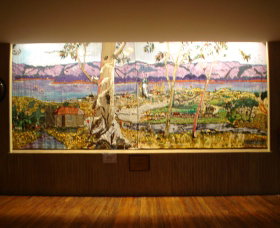 Adaminaby Memorial Hall Stage Curtain - Accommodation Noosa 0