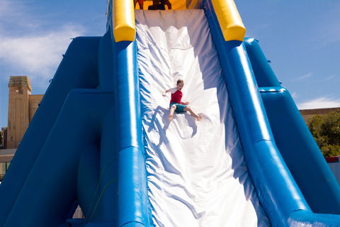 Waterworld Central - Mobile Inflatable Waterpark - Accommodation Noosa 1