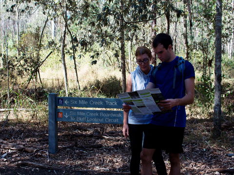 Six Mile Creek, Bluff Lookout And Little White Rock Trails - Accommodation Noosa 1