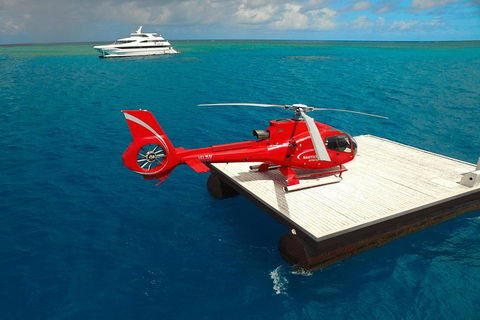 Great Barrier Reef Scenic Helicopter Tour And Cruise From Cairns - Accommodation Noosa 1