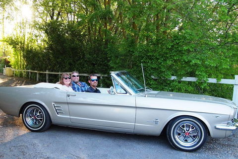 Classic Mustang Convertible Barossa Valley Half Day Private Tour For 2 - Accommodation Noosa 1