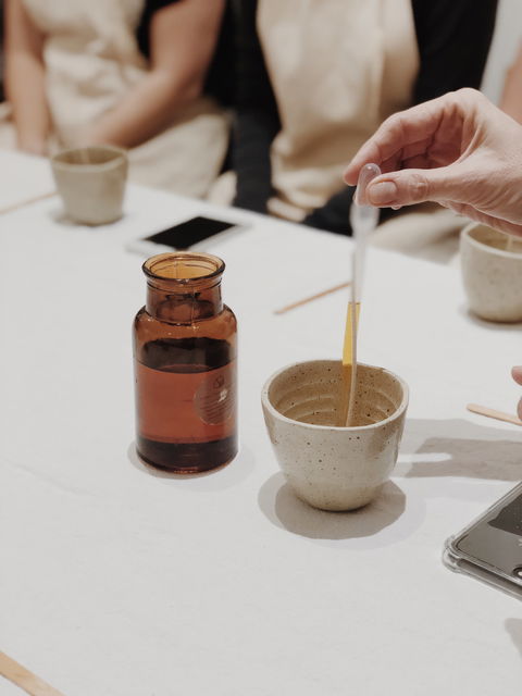 Online Live Streaming Class: Soy Wax Candle Making Set In A Japanese Ceramic - Accommodation Noosa 0