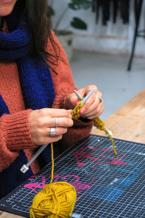 Knit & Sip! Make A Cosy Scarf - Accommodation Noosa 0