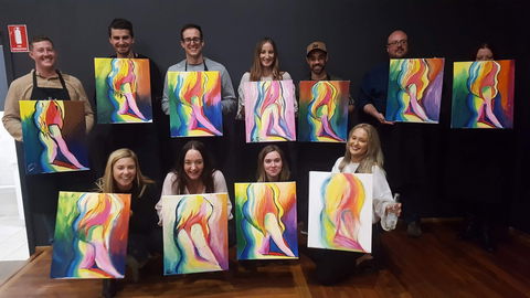 Paint And Sip Experience - Accommodation Noosa 1