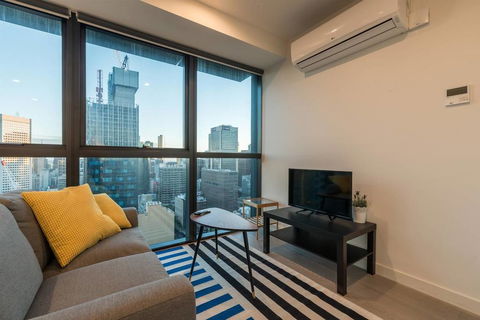 CBD Lovely 1 Bedroom Apt City View@La Trobe Tower - Accommodation Noosa 1