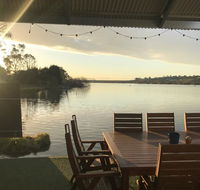 Shack built over the Murray River - Accommodation Noosa