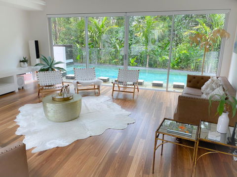 Tranquil Noosa Heads Luxury Home With Private Pool - Gym Tennis & Golf - Accommodation Noosa 0