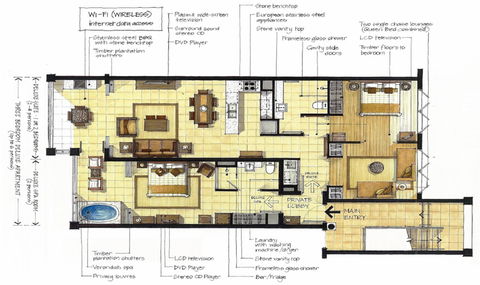 Beach Club Port Douglas Luxury Apartments - Accommodation Noosa 18