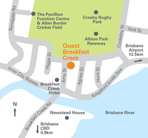 Quest Breakfast Creek - Accommodation Noosa 13