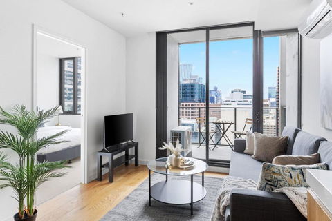 Modern 2BR Apt Next To Southern Cross FREE Parking - Accommodation Noosa 1
