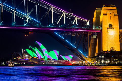 Vivid 90-Minute Sydney Harbour Catamaran Cruise With BYO Drinks - Accommodation Noosa 2