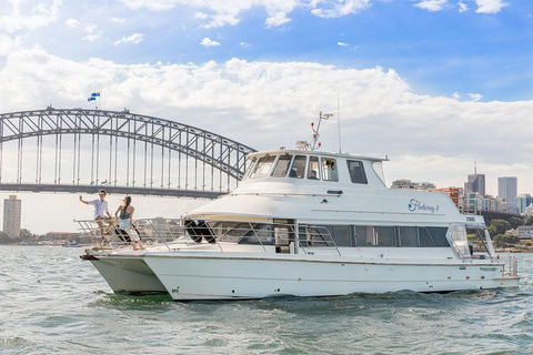 Vivid 90-Minute Sydney Harbour Intimate Catamaran Cruise With Canapes - Accommodation Noosa 1