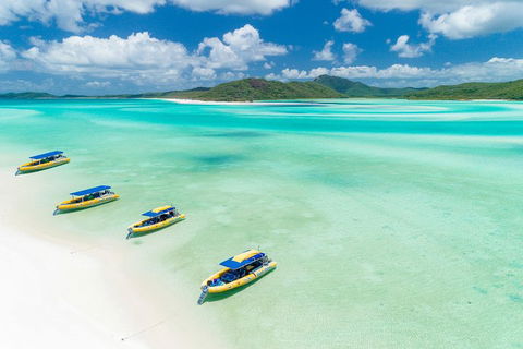 Great Barrier Reef Scenic Flight And Ocean Rafting Whitehaven Beach Day Trip - Accommodation Noosa 2