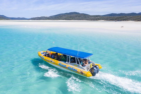 Great Barrier Reef Scenic Flight And Ocean Rafting Whitehaven Beach Day Trip - Accommodation Noosa 5