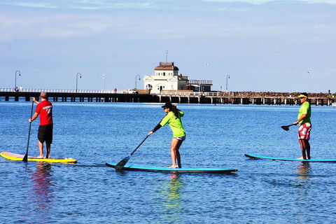 Private Stand-Up Paddle Board Lesson At St Kilda - Accommodation Noosa 1