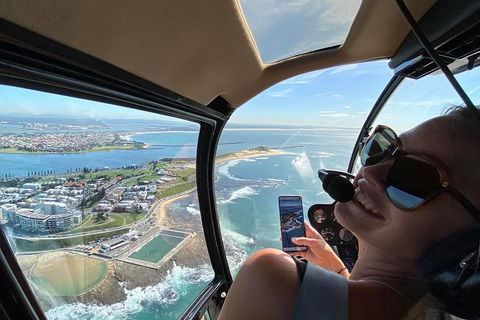 25-30 Minute Newcastle & Macquarie Helicopter Shared Flight - Accommodation Noosa 5